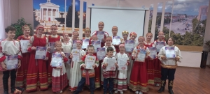 Отчетный концерт Образцовой студии фольклора и этнографии «Росинка»