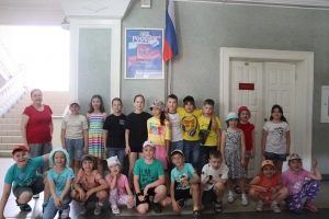 «Летний калейдоскоп» провел комплекс мероприятий, которые посвящены Дню России.