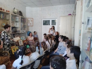В музее детской рукописной книги прошла инклюзивная встреча 